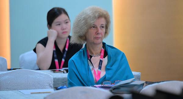 Conference scene